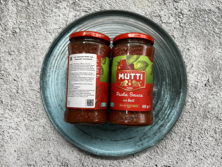Соус Томатный с базиликом «Mutti»ст./бан. 400 г.